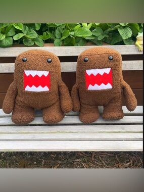 Domo plush 15 inches tall *RARE AND HUGE*